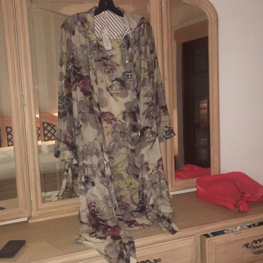Mystree Button Up Dress/Tunic